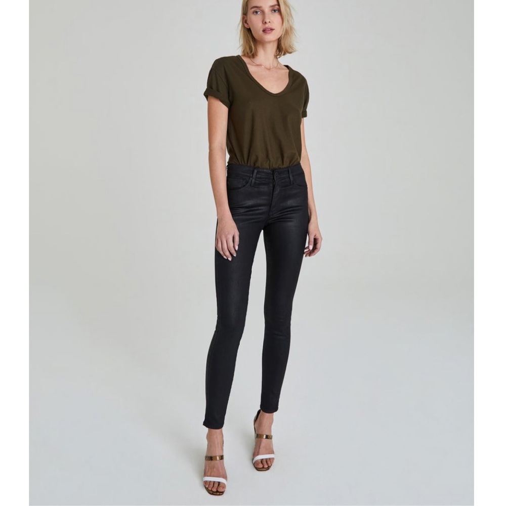 AG Adriano Goldschmied Black Skinny Pants